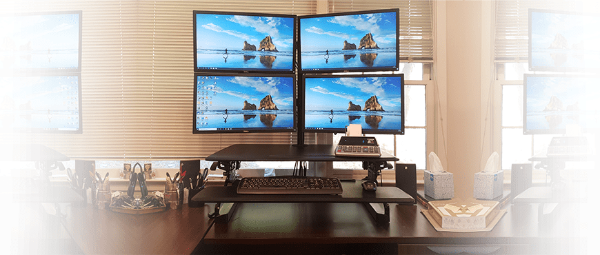 4 Monitor Setup